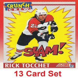 Rick Tocchet Hockey Card Collection